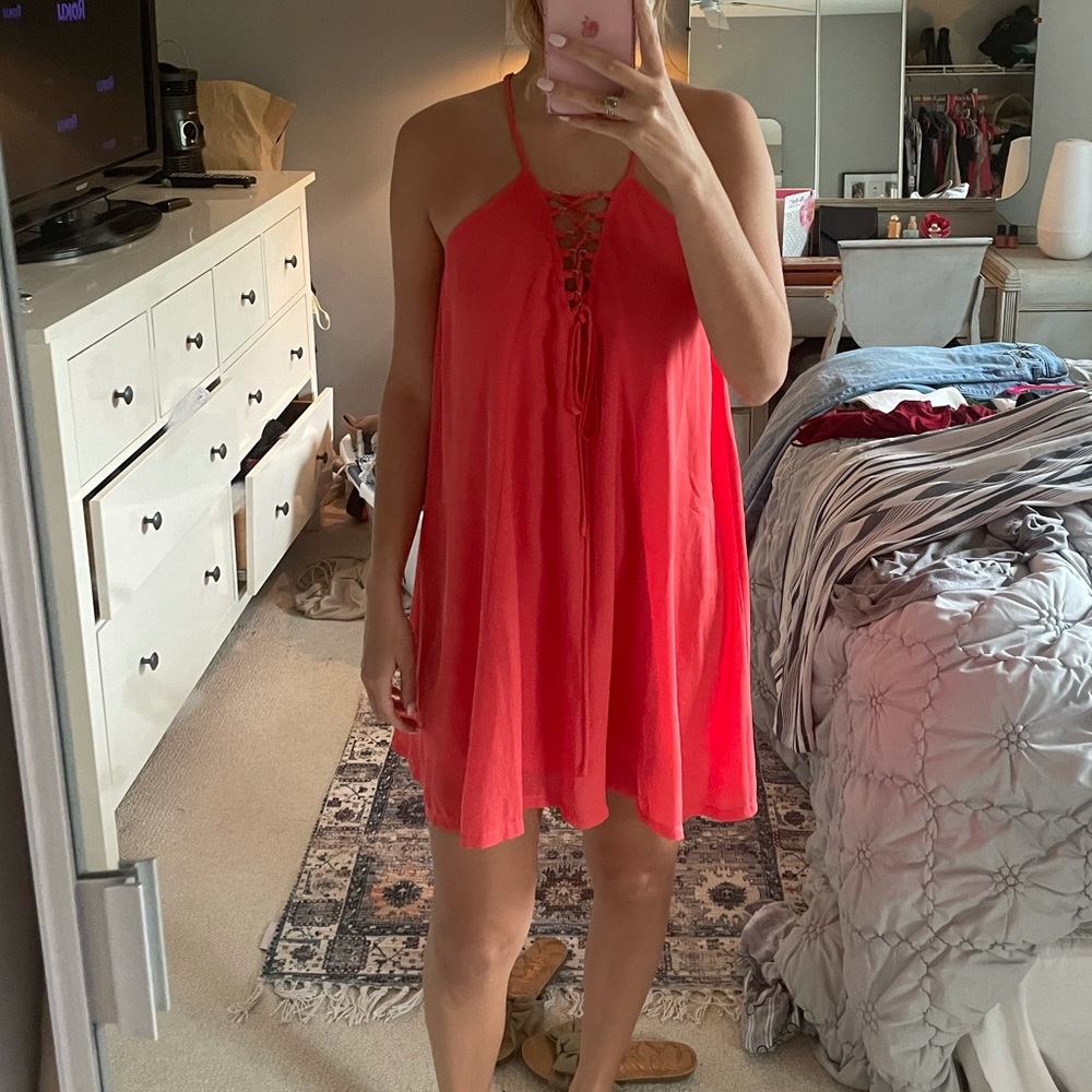 Pink dress